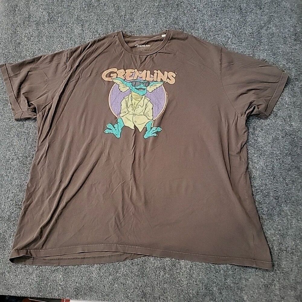 Gremlins Movie Shirt Men’s Size 6XL Brown